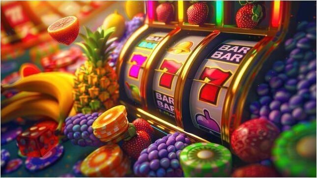 Free-spin bonus round interface on wins77 Sugar Rush